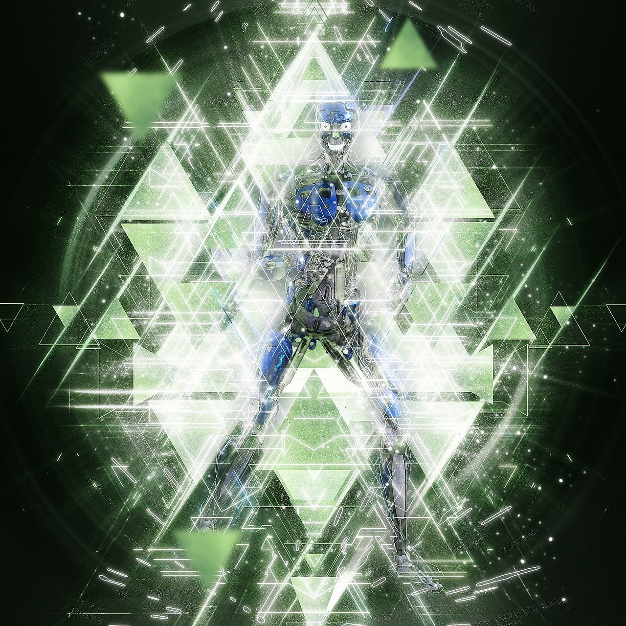 探索未来，科技幻想绘画与科学的交汇